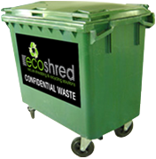 Commercial Size: •1100 litre wheelie bin